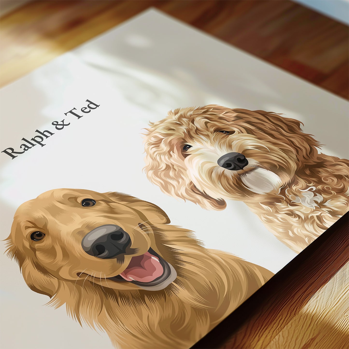 Custom Two-Pet Portrait
